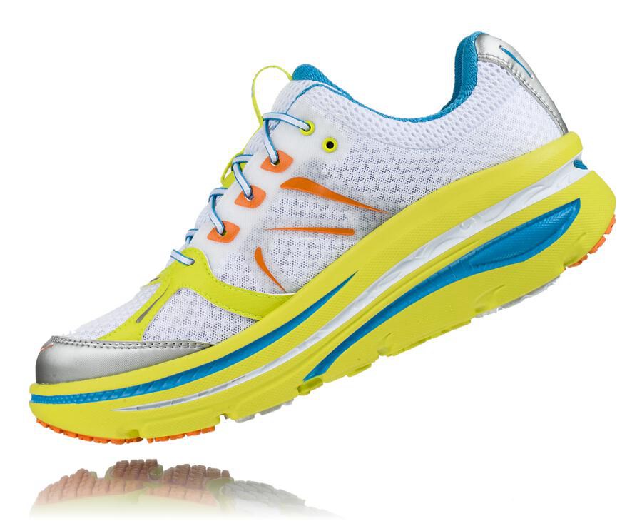 Hoka One One Bondi B Löparskor Herr - Vita - MYVDC-1246